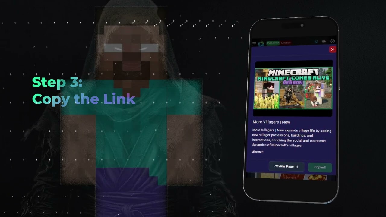 Earn Money Sharing Minecraft Mods and Guides | CPAlead.com