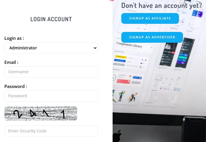 AdvertAndGrow Sign Up