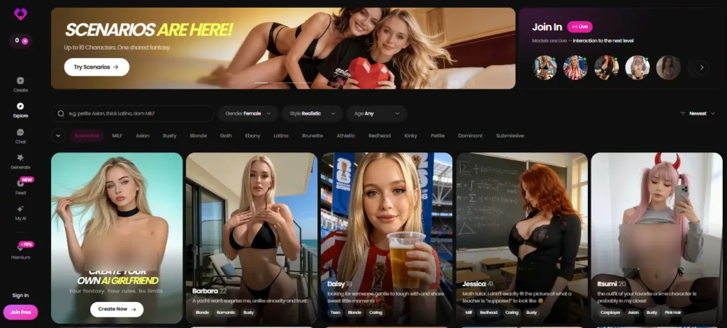 GoLove AI HomePage